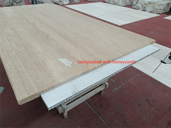 travertine dining table