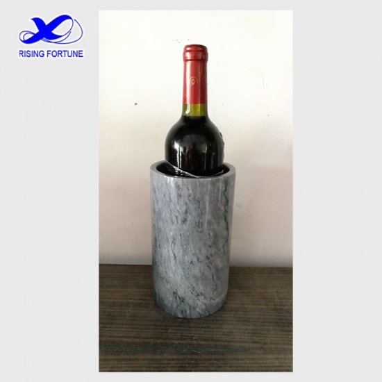 refroidisseur de vin en marbre gris personnalisé