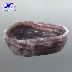 Purple onyx natural stone bathroom wash basin