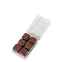 Red Marble Granite Reclaimed Whiskey Stones Cubes Set