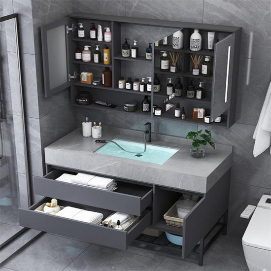 marbre fritté une vasque meuble de salle de bain combinaison vasque et évier
