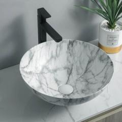 vasque de salle de bain en marbre

