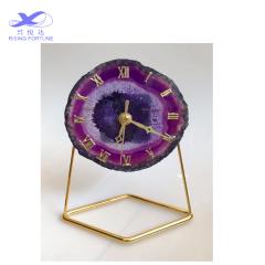 agate coaster clock