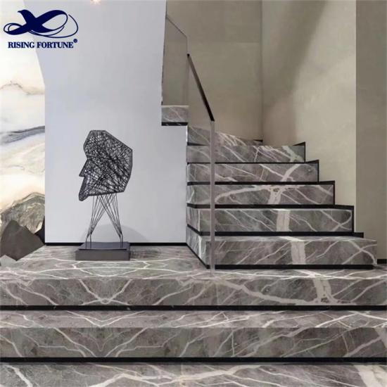 Marbre et pierre personnalisés de luxe pour escaliers
