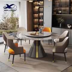 Modern Home Furniture Dinning table Round Marble Dining Table For Restaurant