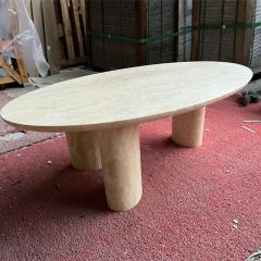 travertine stone coffee table