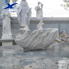 Baignoire autoportante en marbre