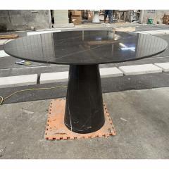 Round dining table marble dining table